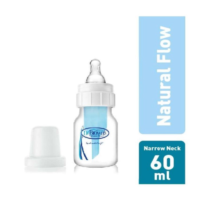 Dr Brown PP Standar Flow 2oz Botol Minum Susu Anak Bayi 120ml - 056