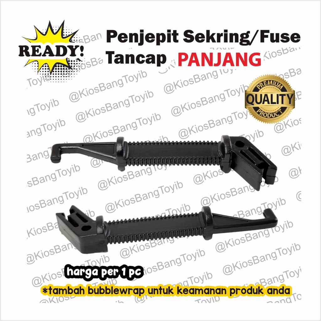 Klip HITAM Pencabut Penjepit Sekring Tancap Fuse Puller Motor Mobil