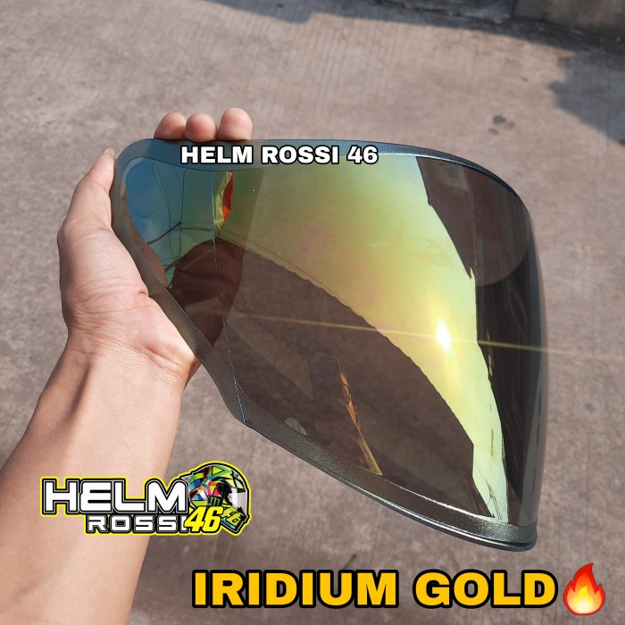 Kaca Visor Helm INK CENTRO KYT DJ MARU Galaxy VRC Iridium VENOM INKO - IRIDIUM BLUE