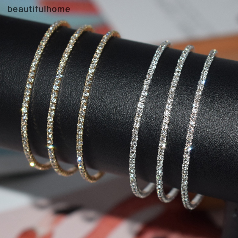 {beautifulhome} Gelang Mutiara Imitasi Multilayer Stretchable Pearl Bracelet Gelang Mutiara Untuk Wanita Hadiah Perhiasan Pengantin.