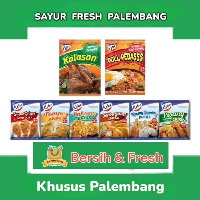 

Tepung Kobe Instan All Varian - Sayur Fresh Pasar Perum