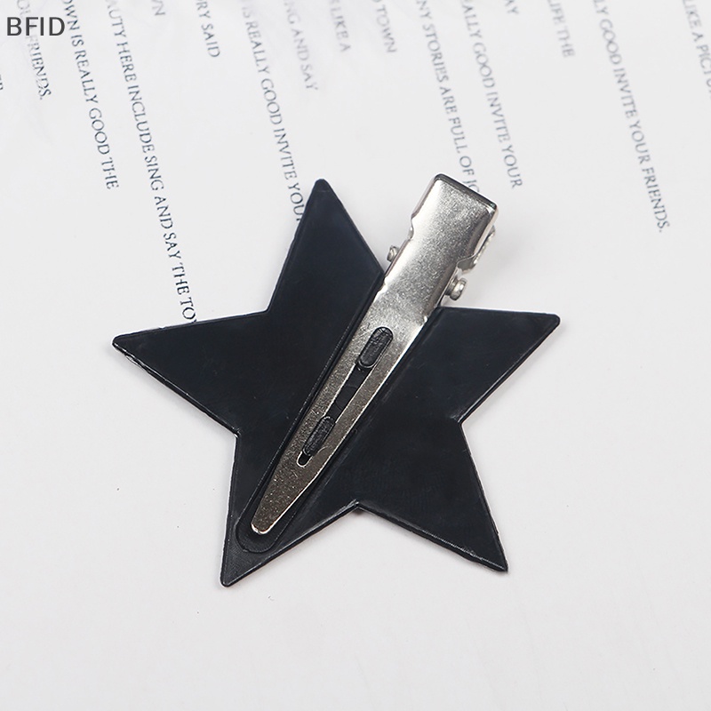 [BFID] Jepit Rambut Bintang Manis Keren Pesona Sederhana Baru Metal Bobby Pin Y2k Alligator Clip [ID]