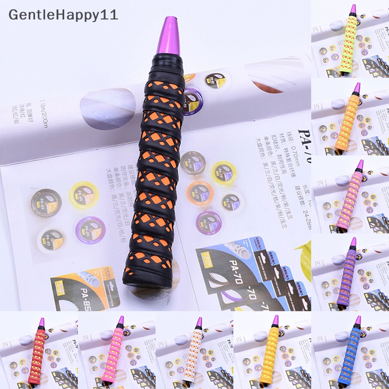 Gentlehappy Serap Keringat Raket Tape Anti slip Handle Grip Untuk Badminton Squash Band New id