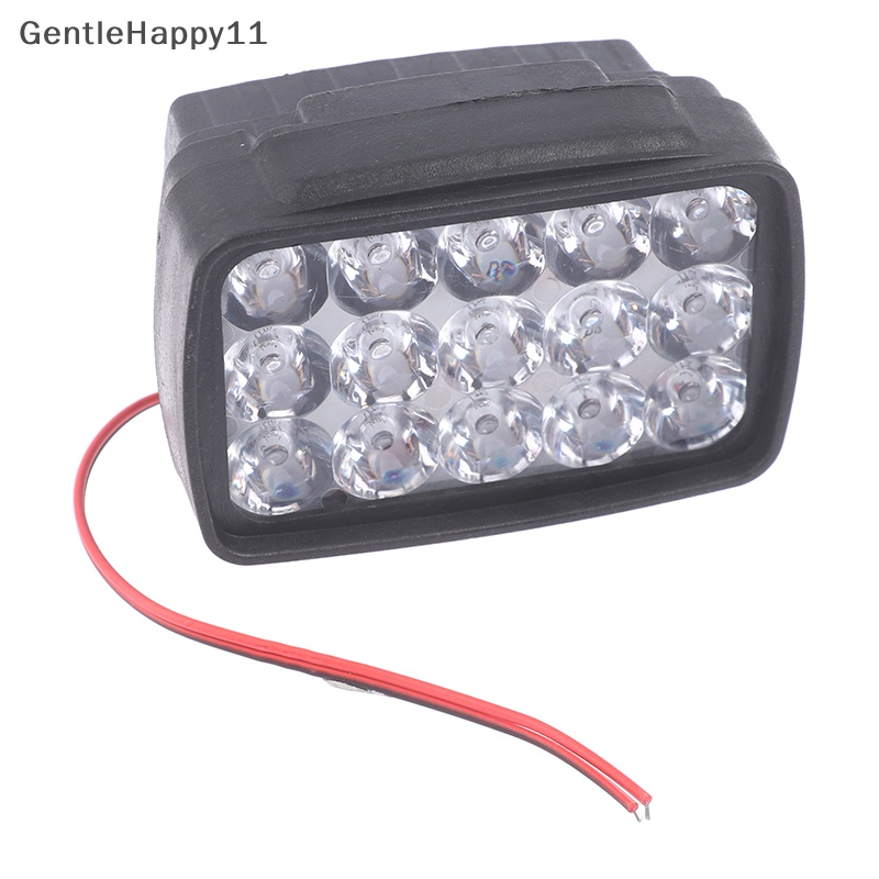 Gentlehappy Lampu Depan Motor Spot Light 15led 1000LM Untuk Motos ATV Scooter Lighg id