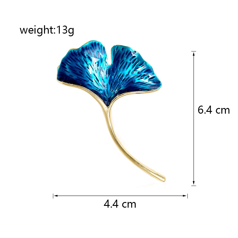 [FRA] Perhiasan Bros Ginkgo Daun Bros