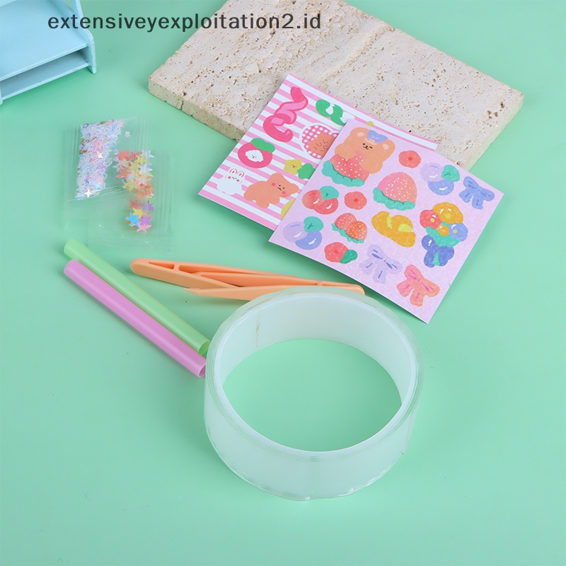 {NEW} Bubble Blowing Double Sided Tape Blowable Bubble Tape DIY Kerajinan Mainan Anak.