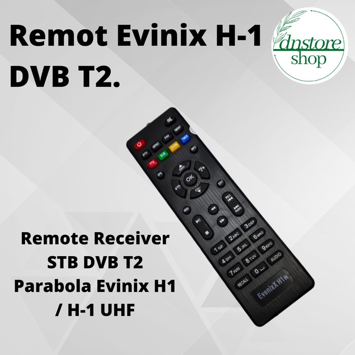 Remot Evinix H-1 Set Top Box DVB T2