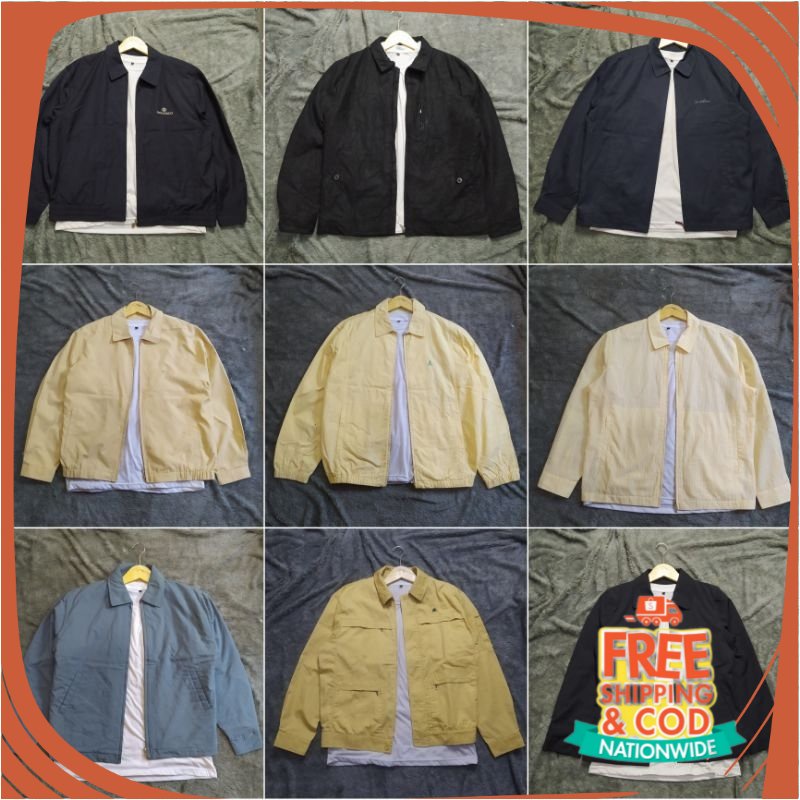 JAKET VINTAGE OOTD FESTIVAL REMAJA/ Jaket Casual Vintage Harrington Tartan