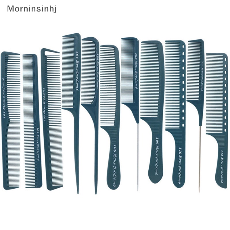 Mornin 1PC Alat Styling Sikat Rambut Sisir Parg Plastik Anti Statis Anti Kusut id
