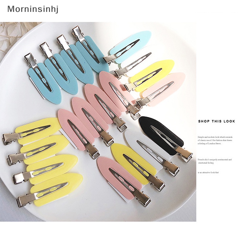 Mornin 4Pcs Jepit Rambut Seamless Lucu Untuk Wanita Metal Aksesoris Rambut Bayi Hairpin Clip id