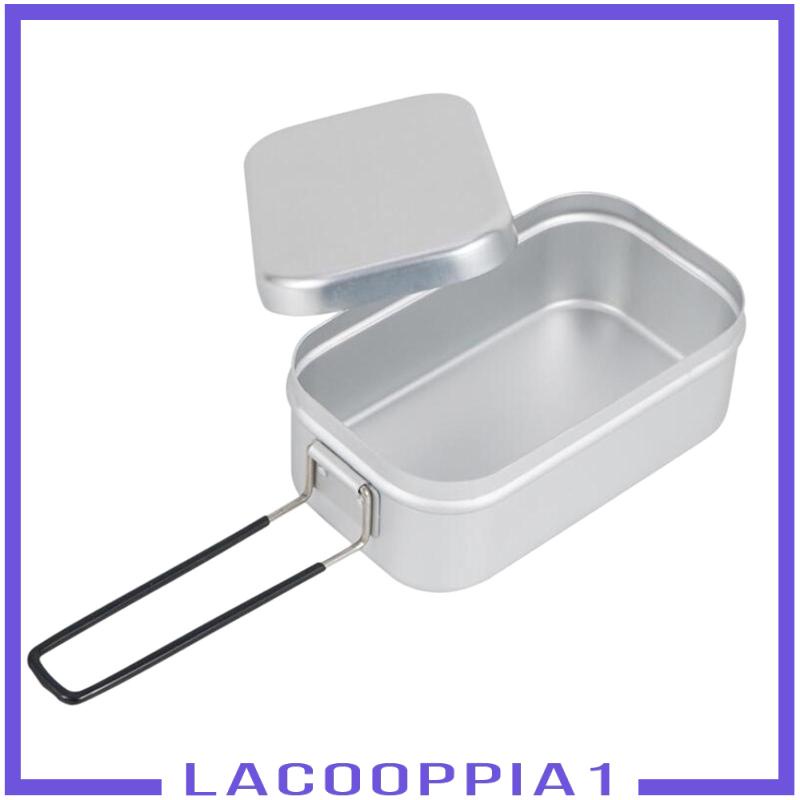 [Lacooppia1] Rak Kukus Kotak Makan Bento Outdoor Food Container Cooking Steaming Rack