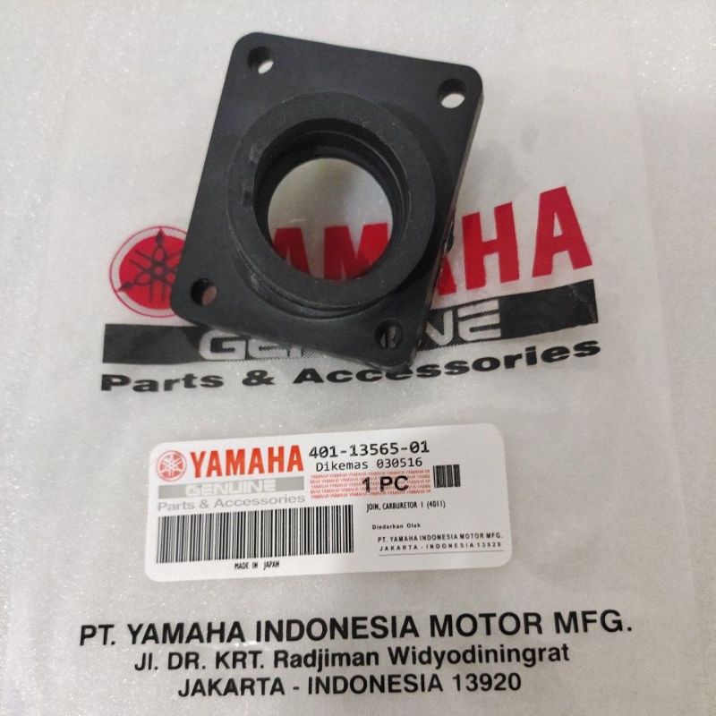 insulator Intake valve  Manipol Manipul carburator Yamaha DT 100 X ORIGINAL Japan ASLI - RPMsemarang