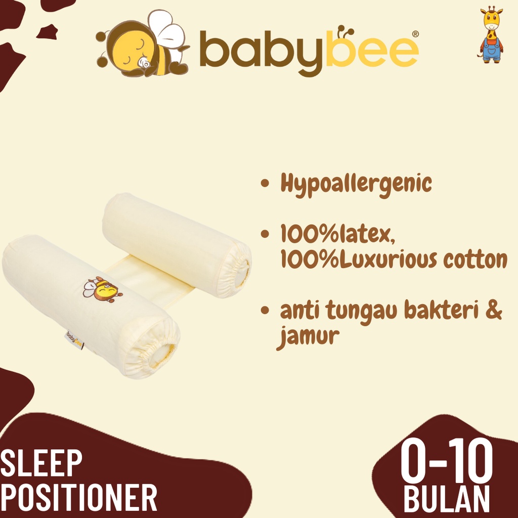 Babybee Sleep Positioner W/Case - Guling Bayi
