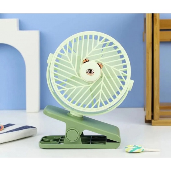 Kipas Angin Portabel Jepit Dian Di Clip Mini Fan Kipas Meja SQ2255E