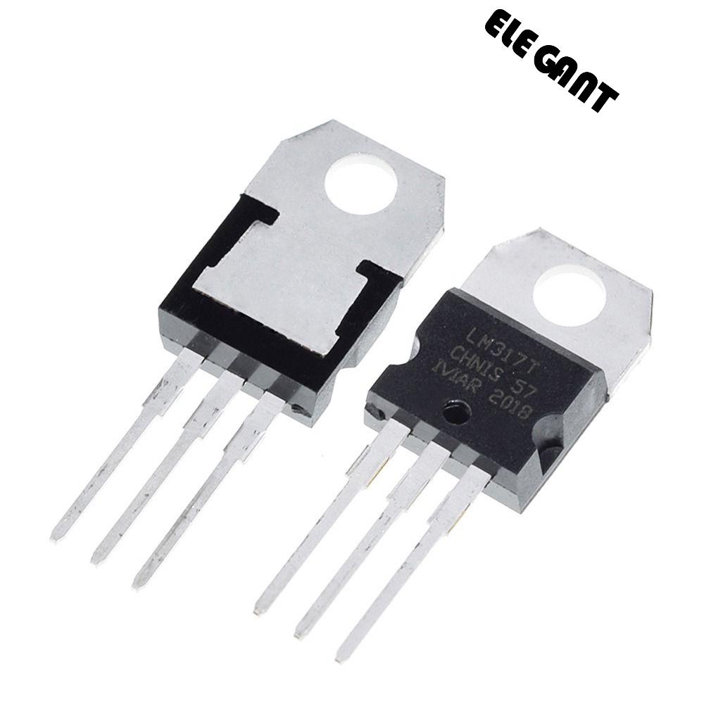 【 ELEGANT 】 Regulator Tegangan 10Pcs LM317T/LM317 1.2V Ke 37V Power Supply