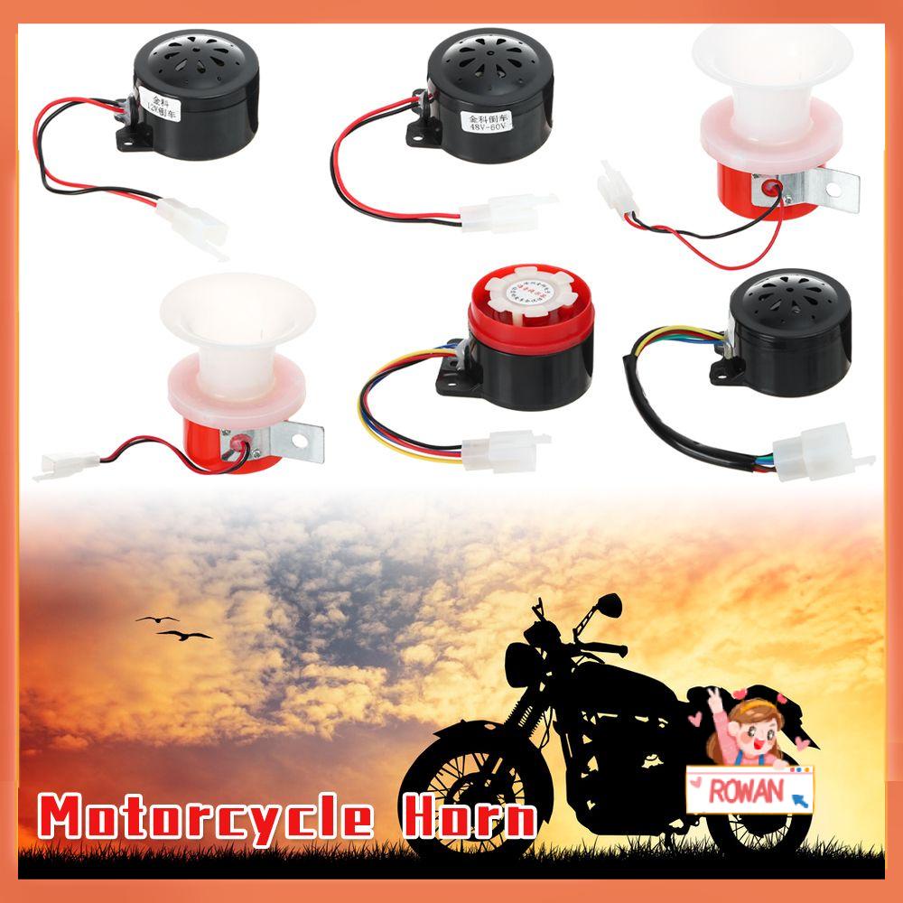 R-FLOWER Kit Klakson Bolak Balik ATV 12V/60V 1.5A Motor Trail Moped Bulat Tanduk Nyaring