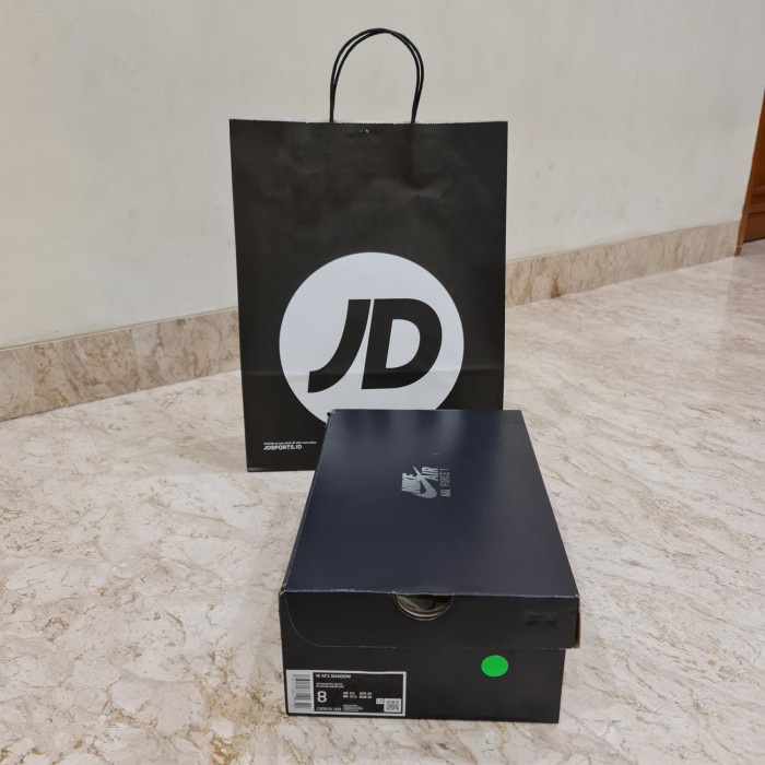 

[SC] 1Set Paperbag+Box JDSPORTS.ID & NIKE AIR FORCE 1 Authentic Ori Receipt