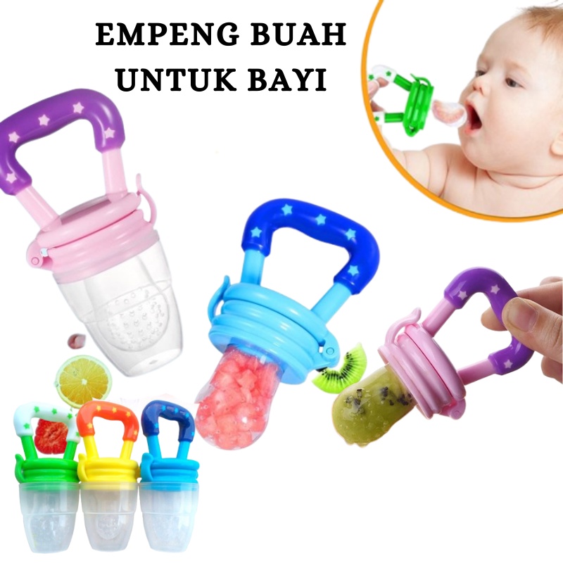 GOS -F111- Empeng Bayi Buah - Dot Buah Bayi BPA Empeng Buah - Silikon Baby Fruit Food Feeder Pacifier