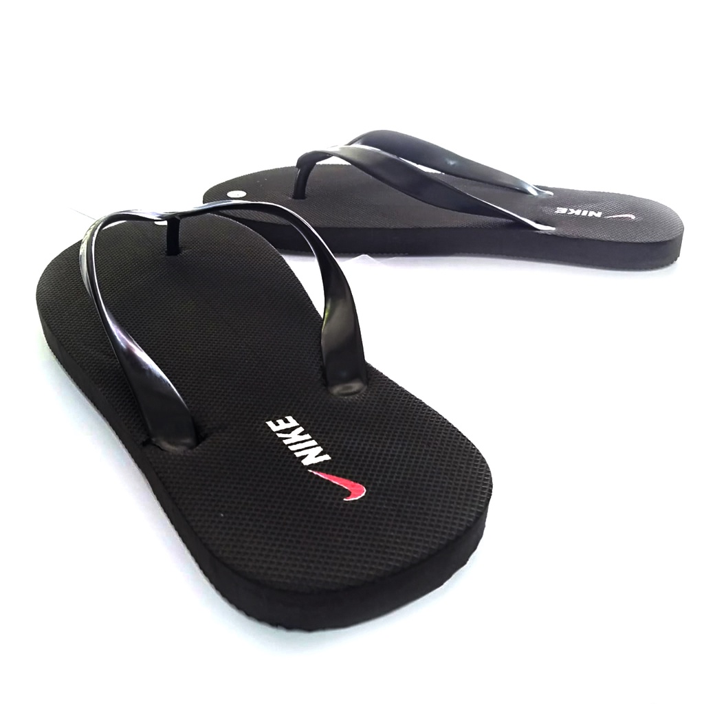 Sandal Jepit Pria PVC Flip-Flop Fashion Kasual Sandal Santai Anti slip