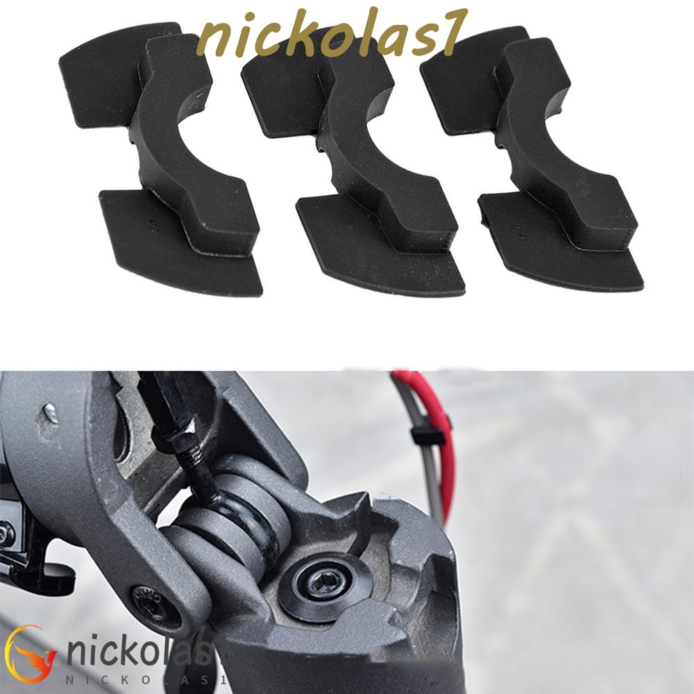 NICKOLAS1 Peredam Getaran 3biji set Hitam Skuter Modifikasi Aksesoris Garpu Depan Scooter Parts Damping Cushion