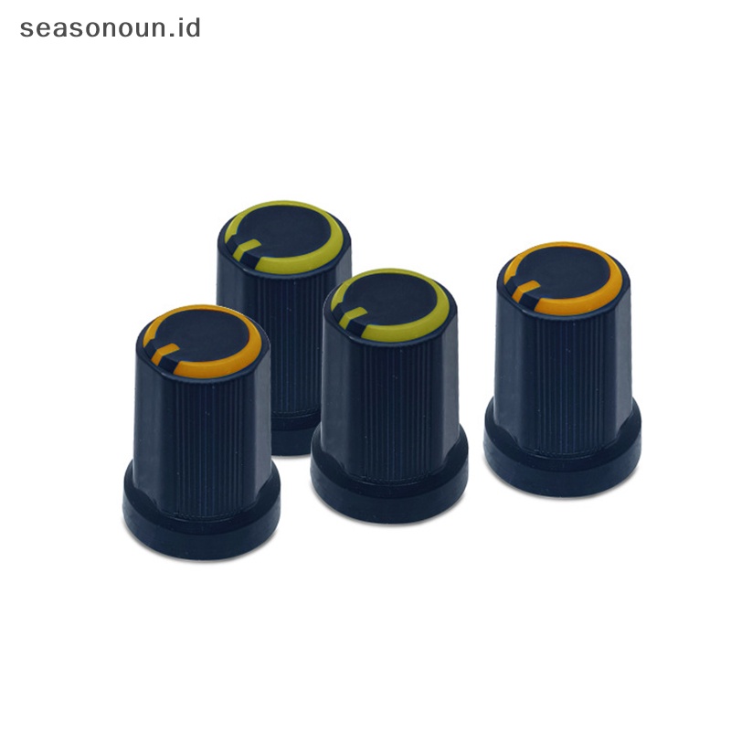 Alfineasonoun 10pcs alfinound card volume adjustment knob galihudio amplifier knob cap 12wsz16.5mm .