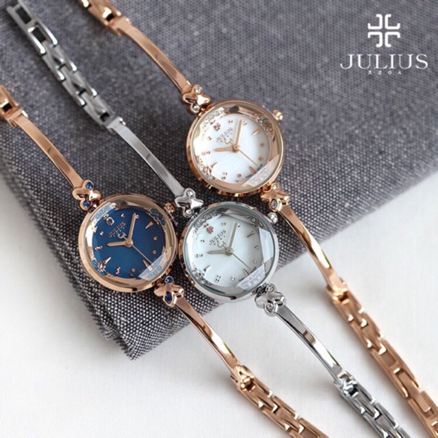 JULIUS JA-878 Fashion Bracelet Watch Korea Original