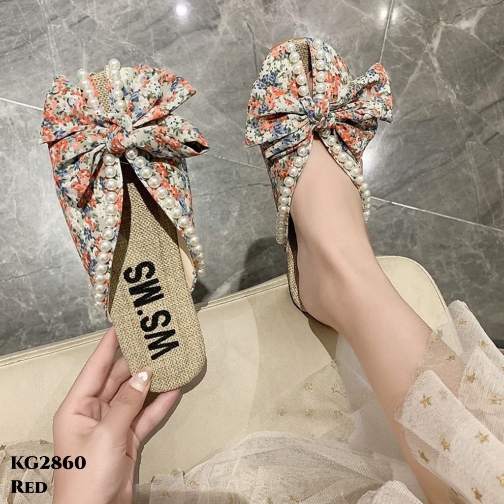 PRF Sandal Flat Slippers Fashion Korea KG2860