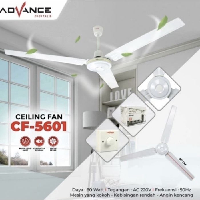 Kipas Angin Ceiling Fan Advance CF-5601