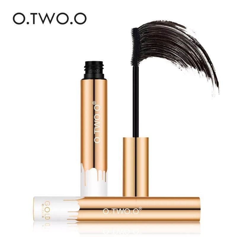 RADYSA - O.TWO.O Brand Beauty Eye Makeup Gold Mascara Lengtgening Instant Oversize Volume Mascara Eyelashes Make Up Fast