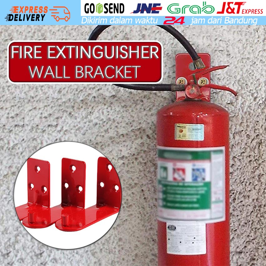 Hanger Apar Co2 / Gantungan Apar / Hanger APAR Tabung Pemadam DCP Powder