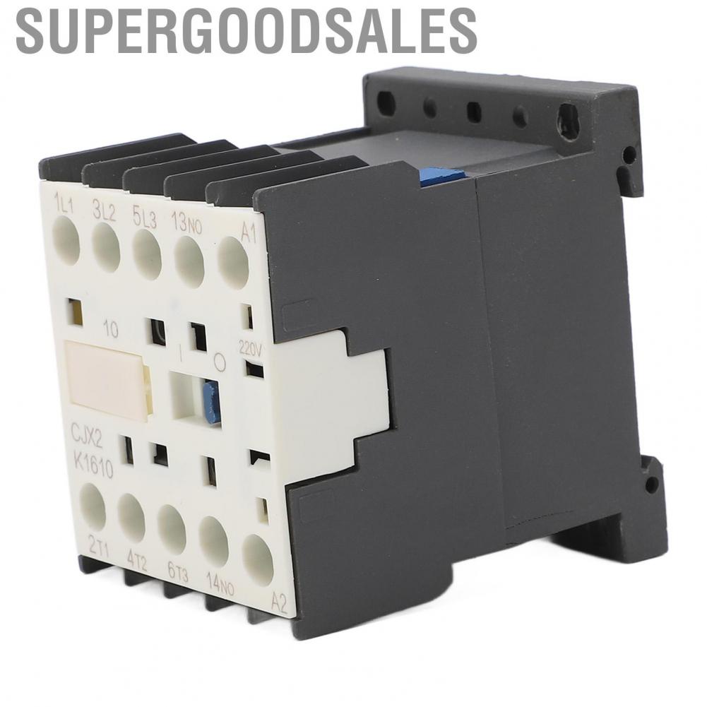 Supergoodsales Contactor Switch  Electrical Good Bearing  Low Power Consumption Silver Contact for Home