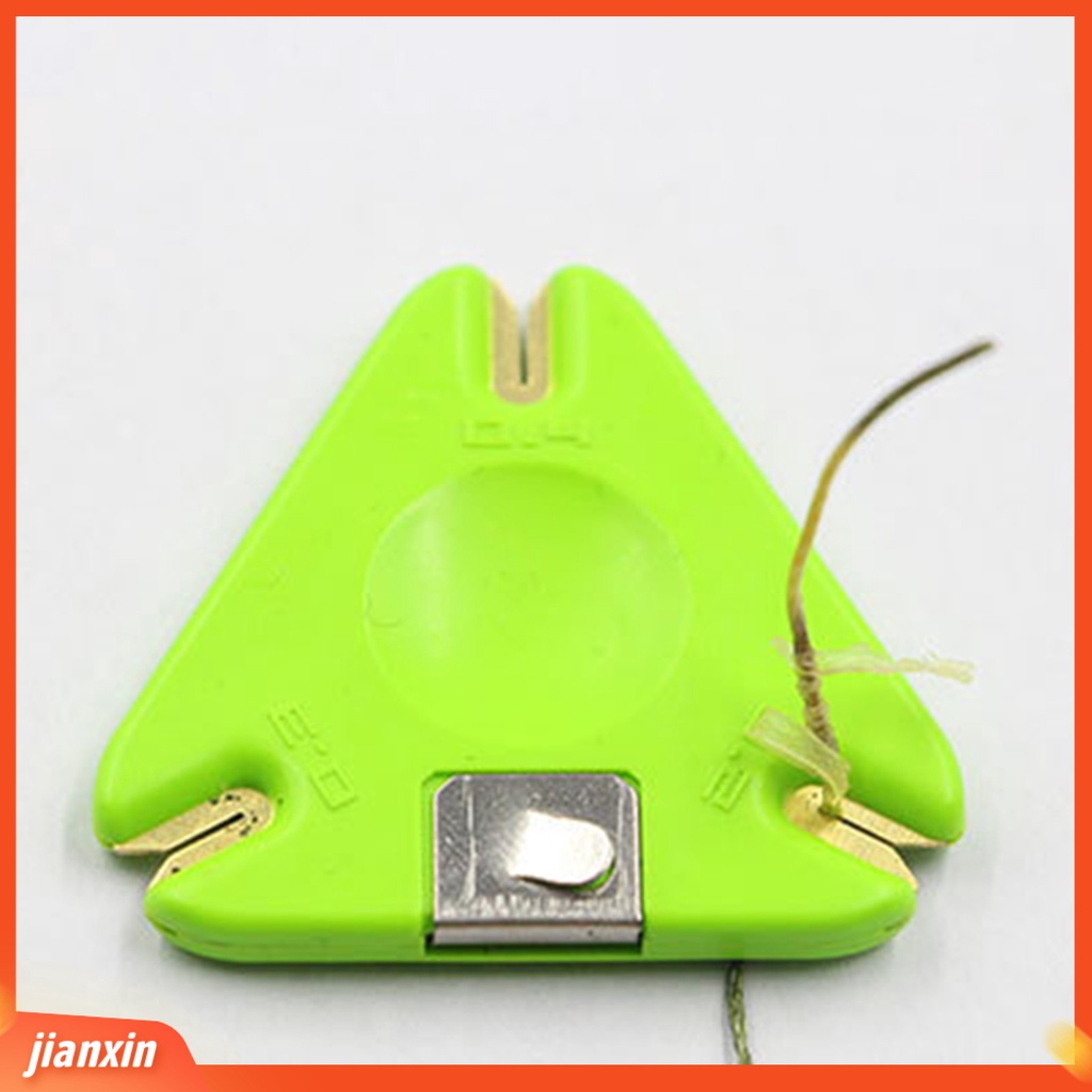 (In Stock) Alat Kupas Pancing Tahan Aus Kuat Dan Kokoh Simple Digunakan Ukuran Kecil Plastik Ringan Reusable Stainless Portable Line Cutter Fishing Tackle