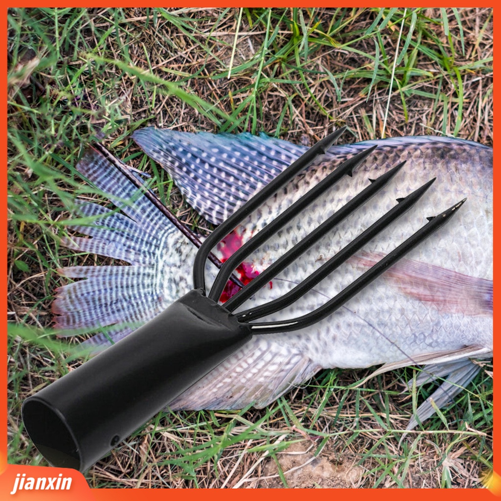 (In Stock) Garpu Pancing Ikan Berduri Tajam Spring Steel Tahan Benturan Untuk Memancing