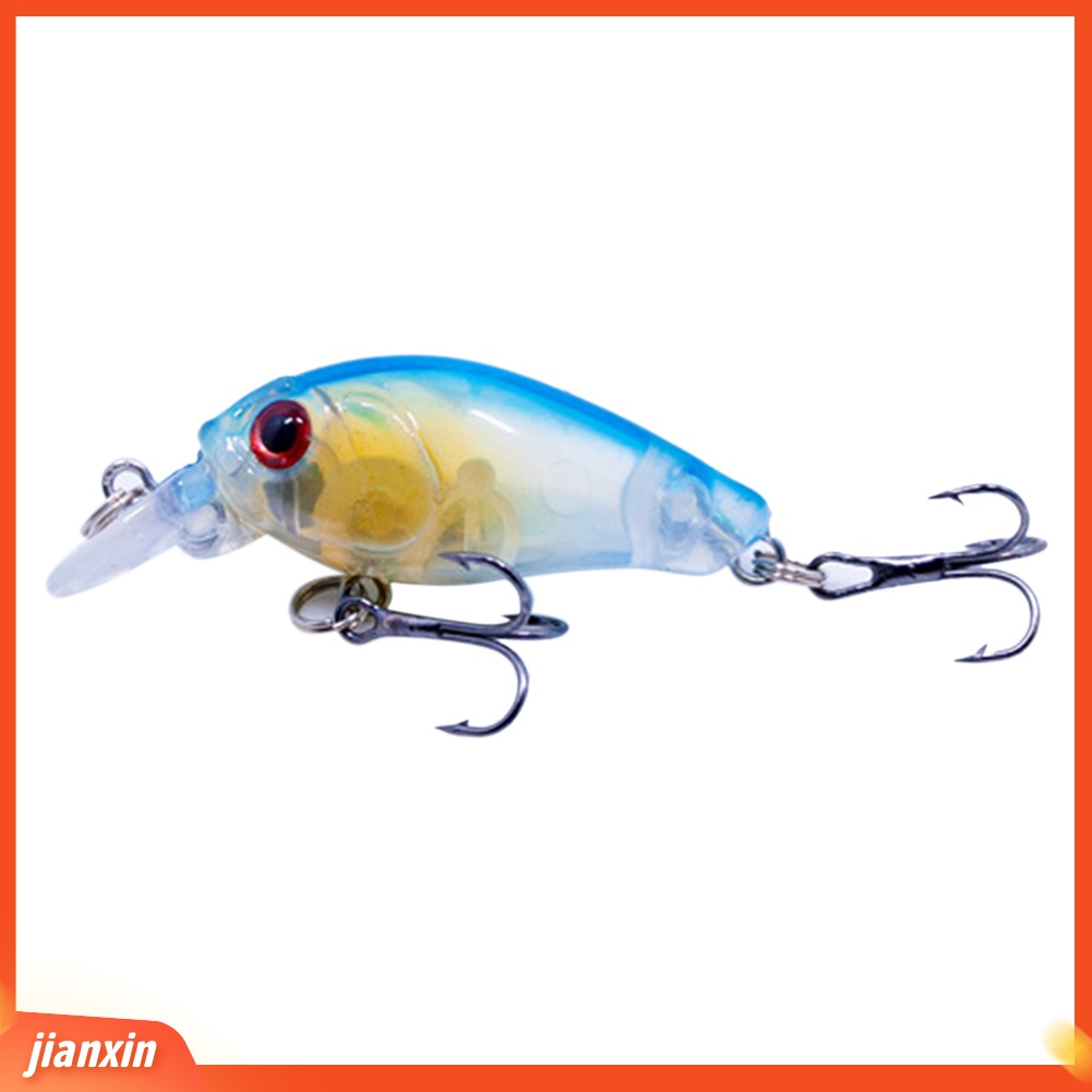(In Stock) 4.5cm 4g Mini Plastik Fishing Tackle Tools Aksesoris Umpan Ikan Buatan