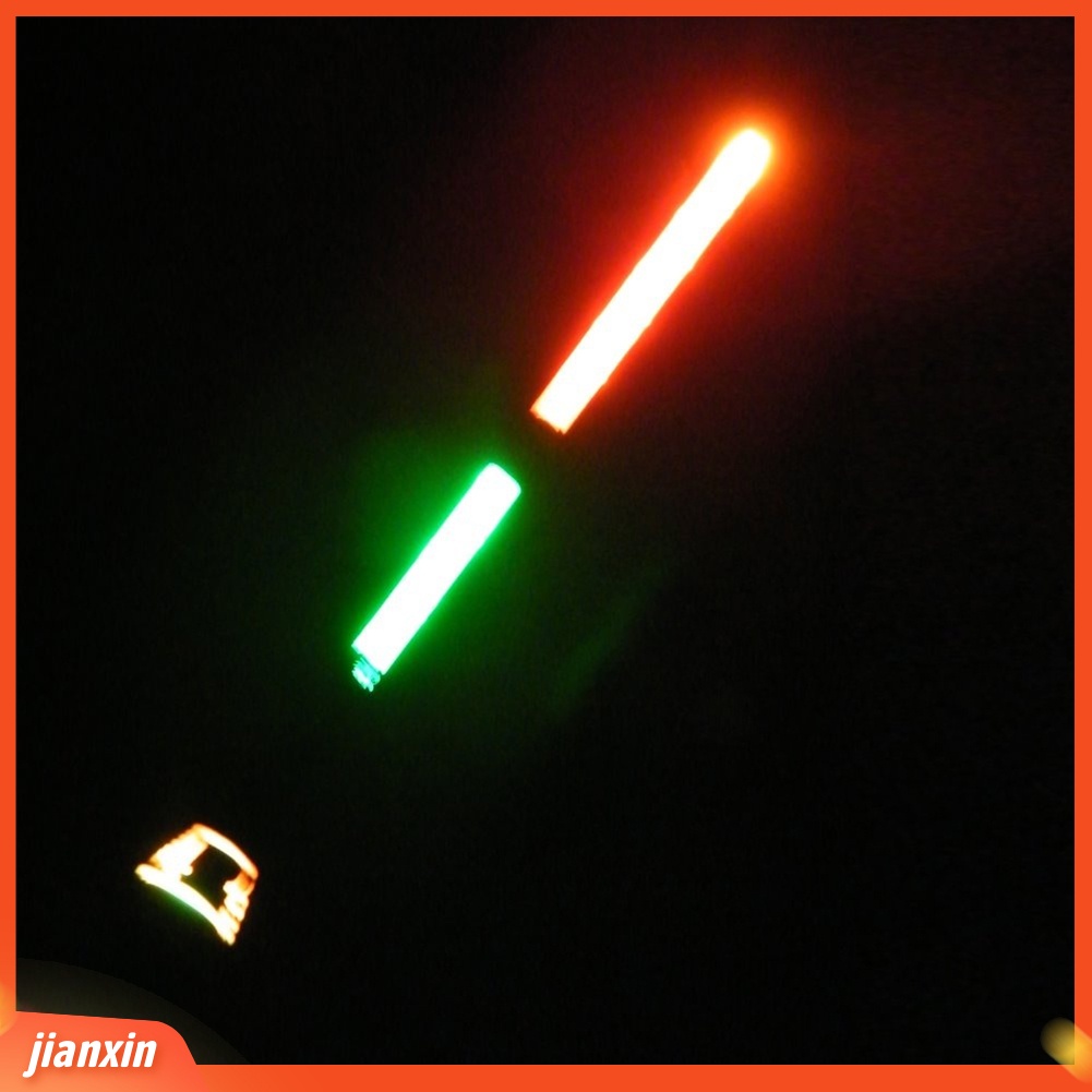(In Stock) 3Pcs Bercahaya Lampu LED Elektronik Vertikal Malam Memancing Pelampung Bobber Pelampung