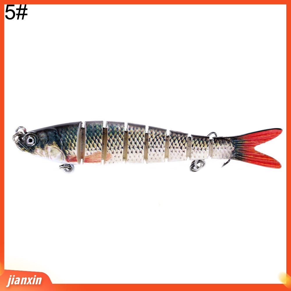 (In Stock) 10cm 11g Multi Jointed Simulasi Ikan Umpan Pancing Hard Lures Tackle Tool