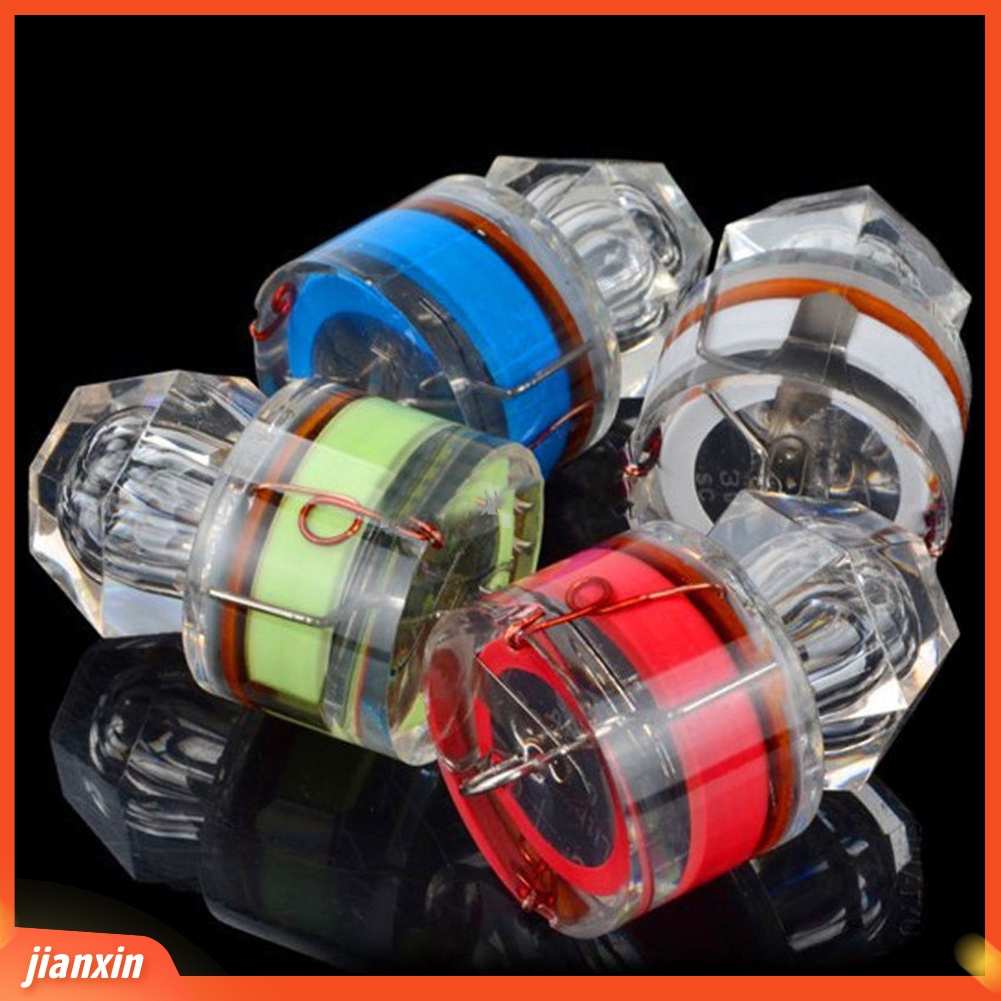 (In Stock) Deep Sea Diamond Shape Underwater LED Fishing Light Alat Umpan Strobo Cumi