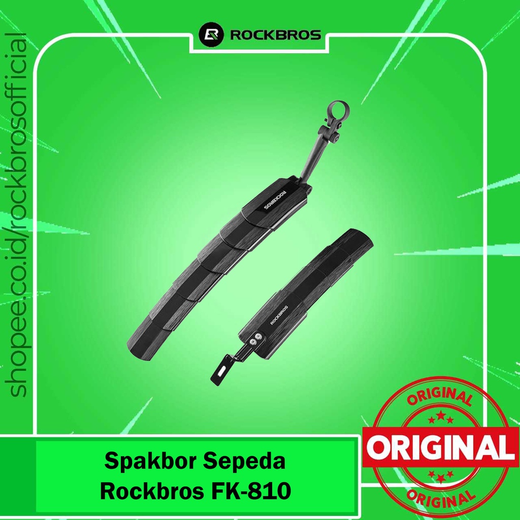 Slebor Spakbor Sepeda Rockbros FK810 Depan Belakang Roadbike Bicycle MTB Ultralight Retractable Port