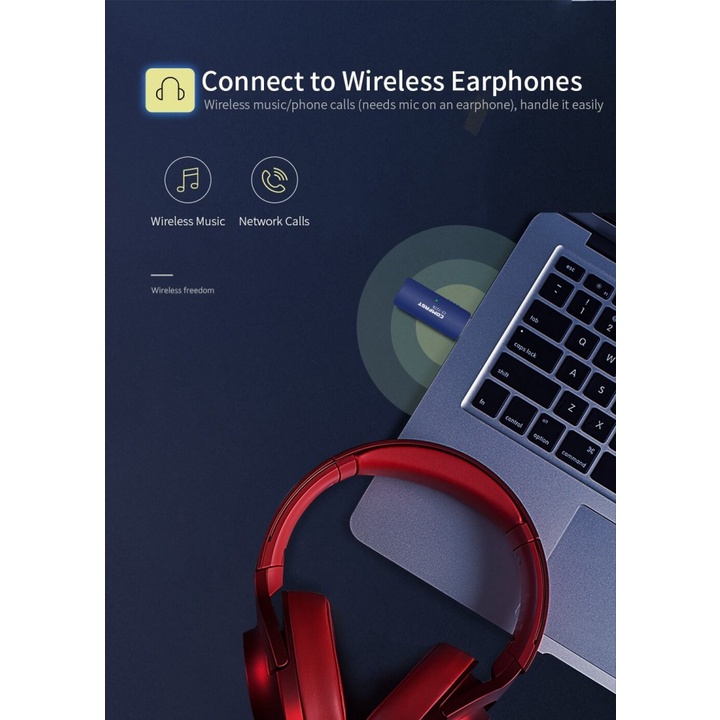 144 COMFAST CF-727B 1300Mbps Dual Band USB Wireless Adapter Bluetooth 4.2