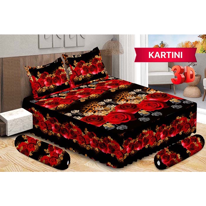 Bonita - Sprei RUMBAI King (180x200) Terlaris motif Pilihan