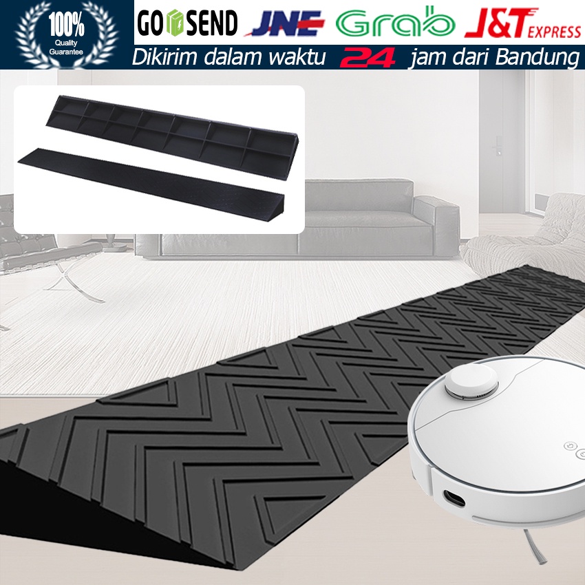Tangga Tanjakan Penyapu Portable / Tanjakan Portable Anti Slip / Matras Panjat Ambang Kursi Roda 2/4