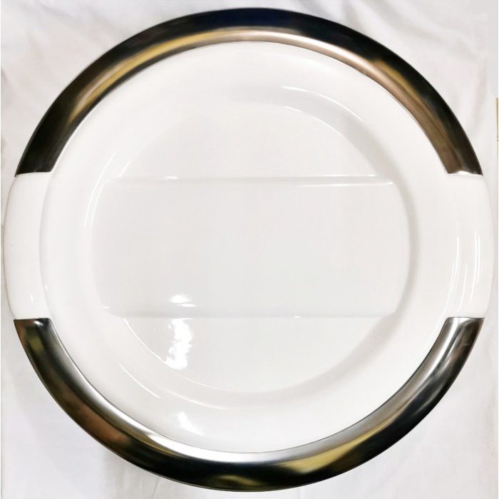 Cover Ban Serep Mobil RUSH - TERIOS Spare Tire Cover - RUSH CVR BAN - Putih