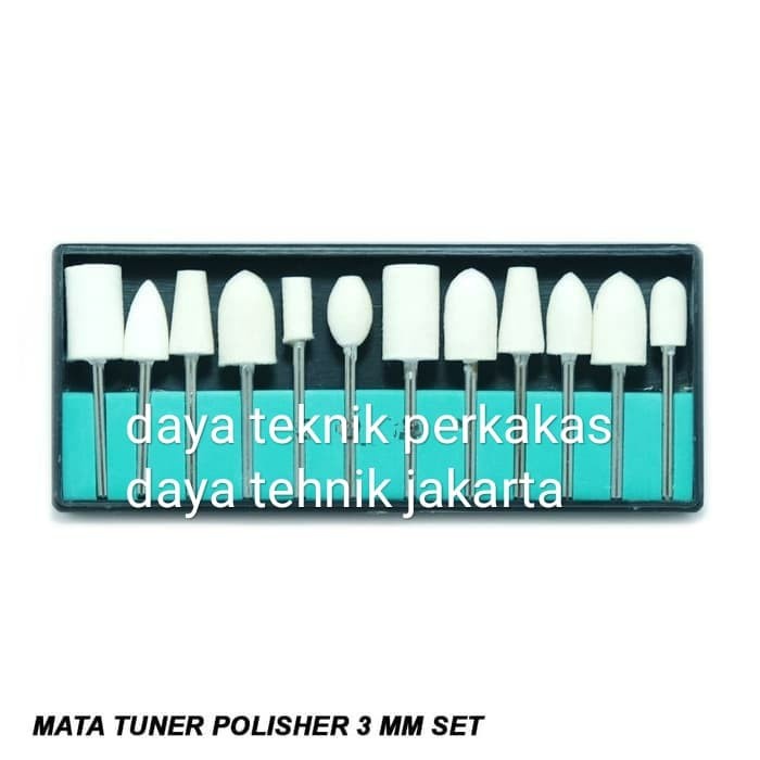mata tuner polisher set 12pc - tuner polishing set porting dtp