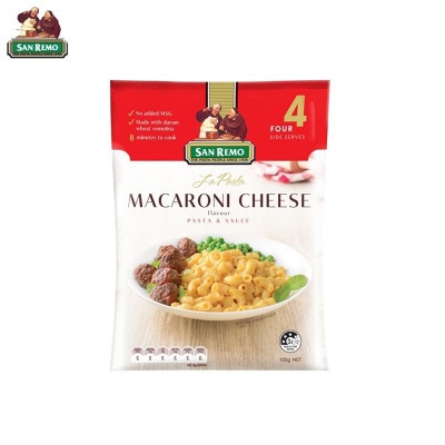 

SAN REMO Pasta Macaroni Cheese 120 g