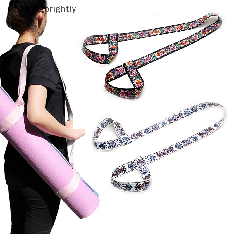 [glowingbrightly] Yoga Adjustable Shoulder Strap Yoga Mat Band Carrier Shoulder Carry Strap Sling TFX