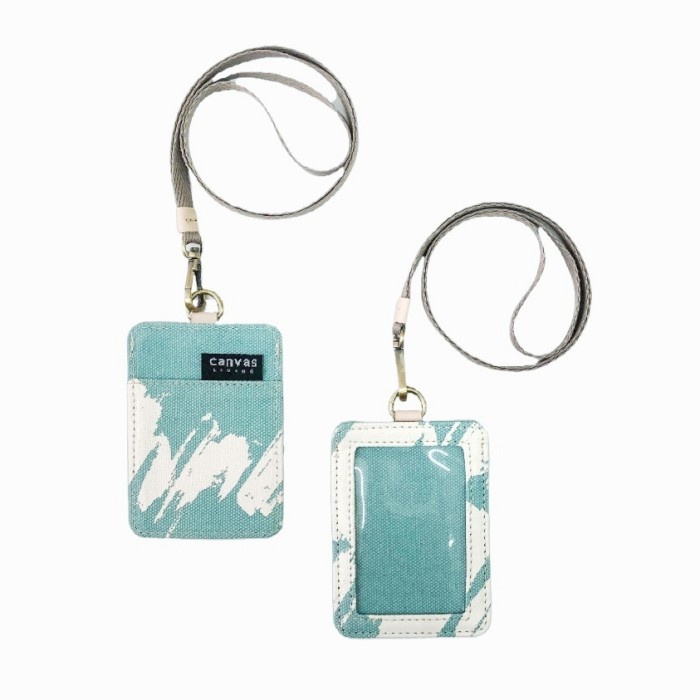 

[DD] ID Lanyard Kuas Blue Canvas Living
