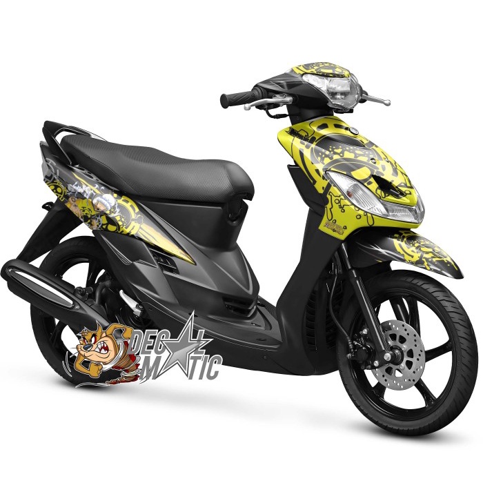 Decal Mio Full body - Stiker Full Body yamaha Mio Sporty Smile - One Piece Trafalgar