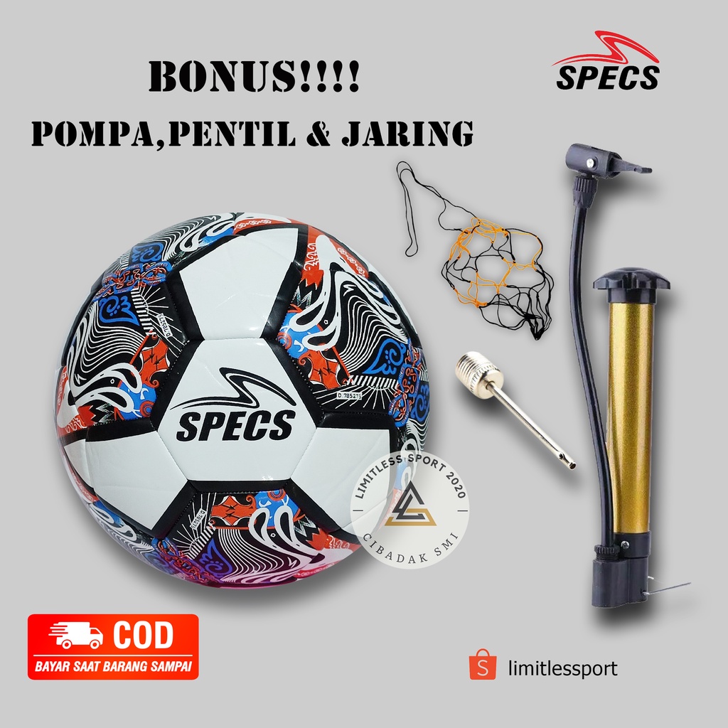 BOLA SEPAK BOLA LIGA 1 GRATIS POMPA PENTIL DAN JARING / BOLA KAKI / BOLA BLITER / BOLA SEPAK BOLA / 