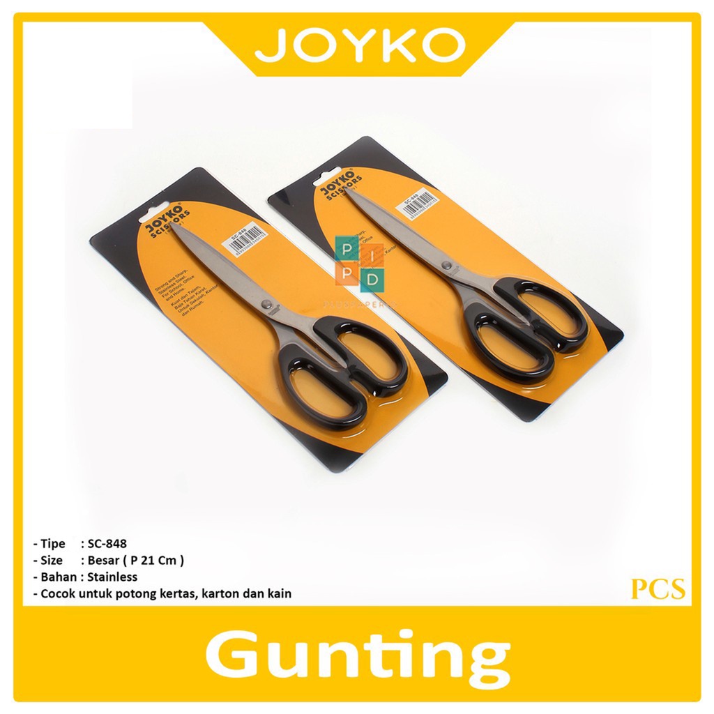 

JOYKO - Gunting Besar SC 848 Stainles Steel - Pcs