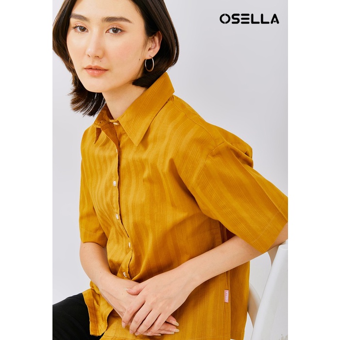 Osella - Kemeja Wanita Warna Golden 2132300283